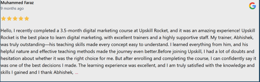 Most Advanced Digital Marketing Course in Bangalore